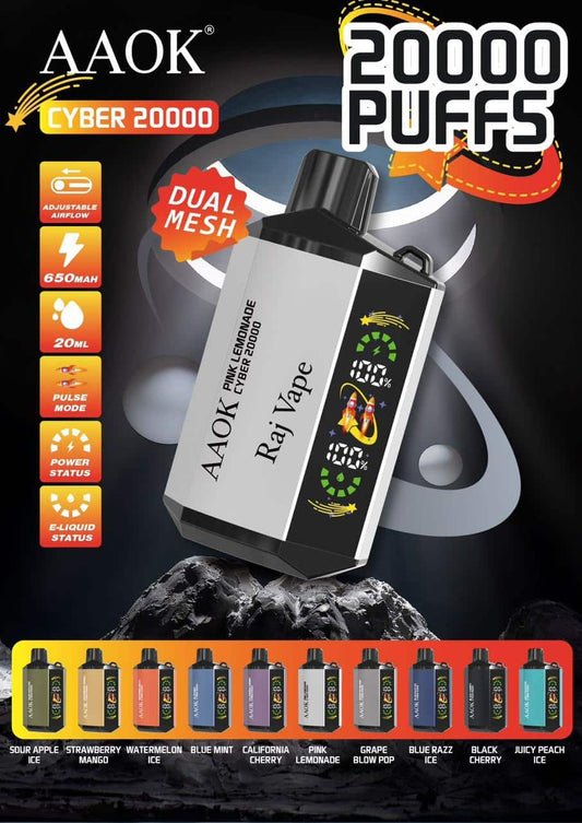 AAOK Cyber 20000 Puffs Disposable Vape