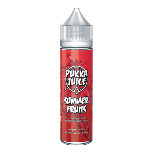 SUMMER FRUITS - BY PUKKA JUICE  60ml E JUICE