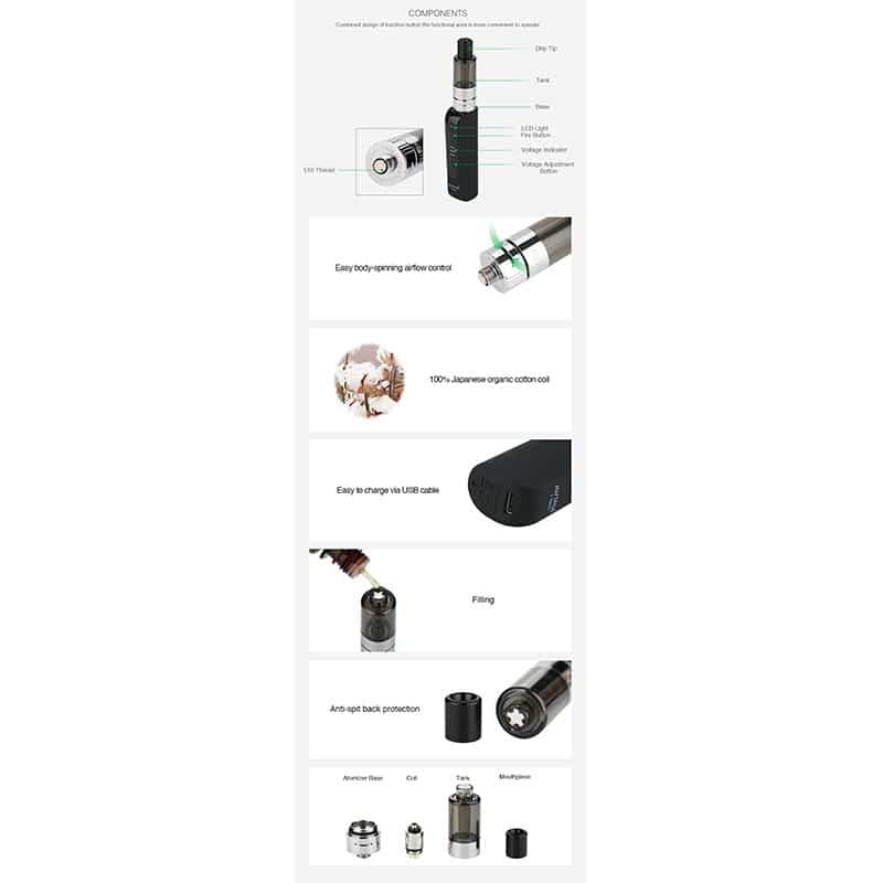 JUSTFOG P16A 900mAh Starter Kit