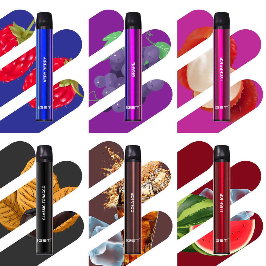 IGET SHION Disposable Pod Device 400mAh (60MG - 3Pcs/Pack)