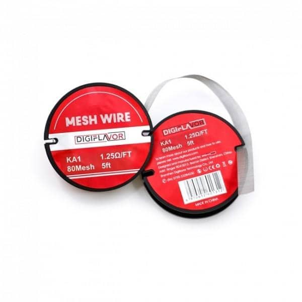 Digiflavor Mesh Wire N80 5FT. (1.21 ohm)