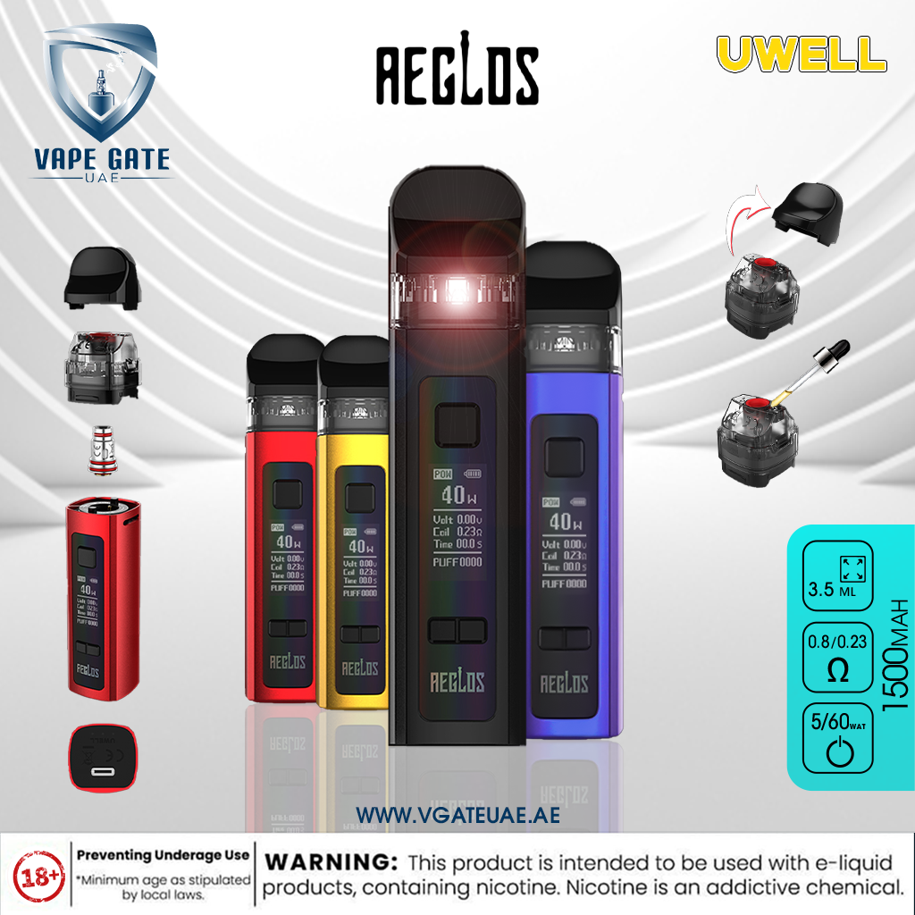 UWELL AEGLOS POD KIT 1500MAH 3.5ML