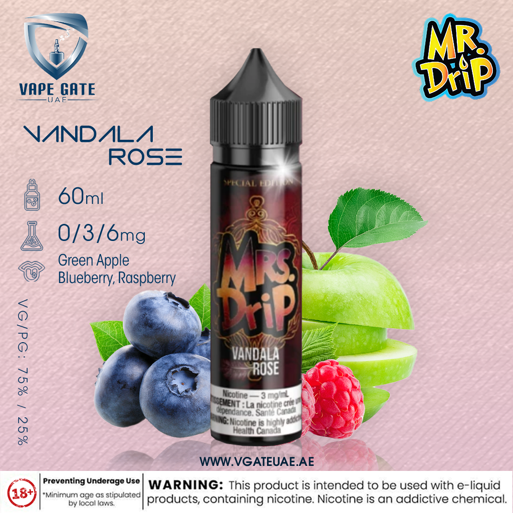MR DRIP - VANDALA ROSE (60ML)