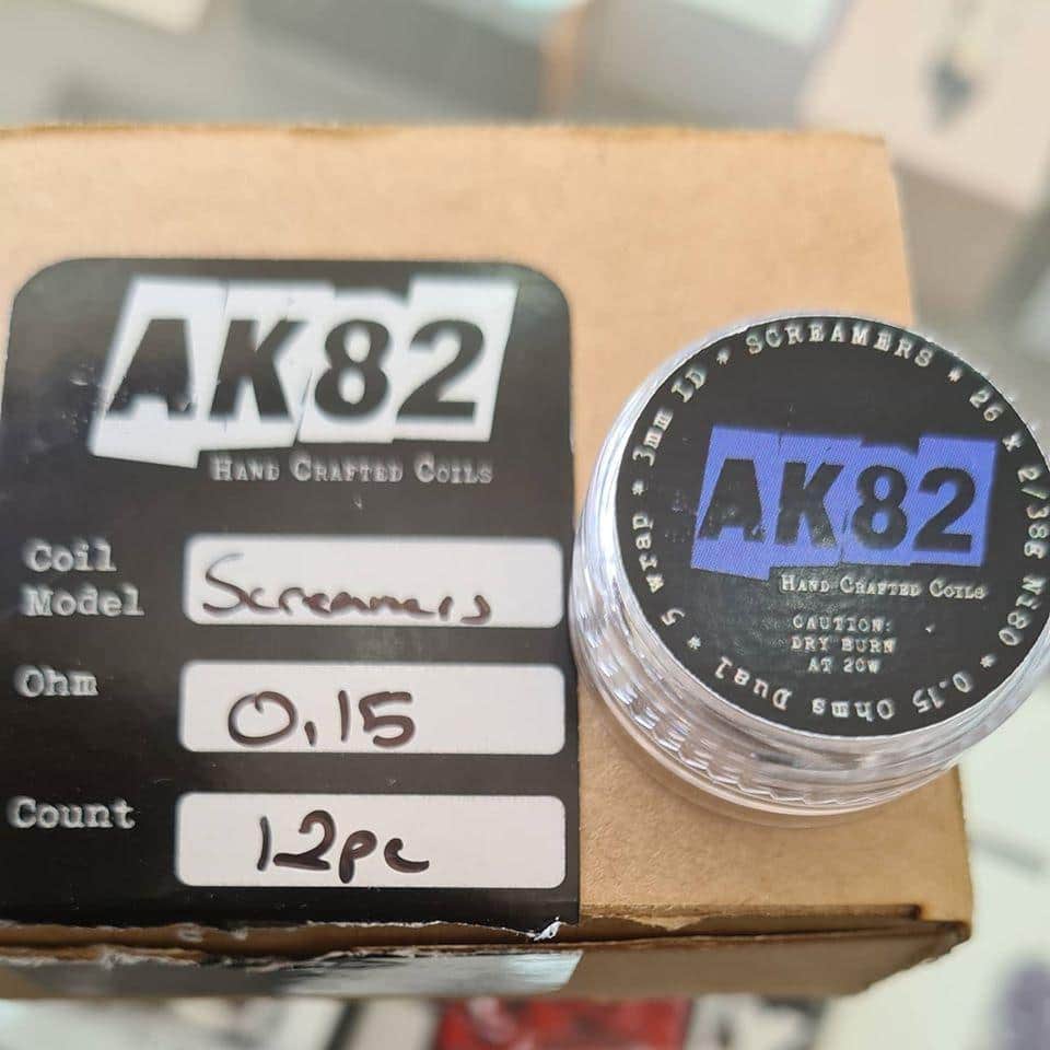 AK82 HAND CRAFTED COILS