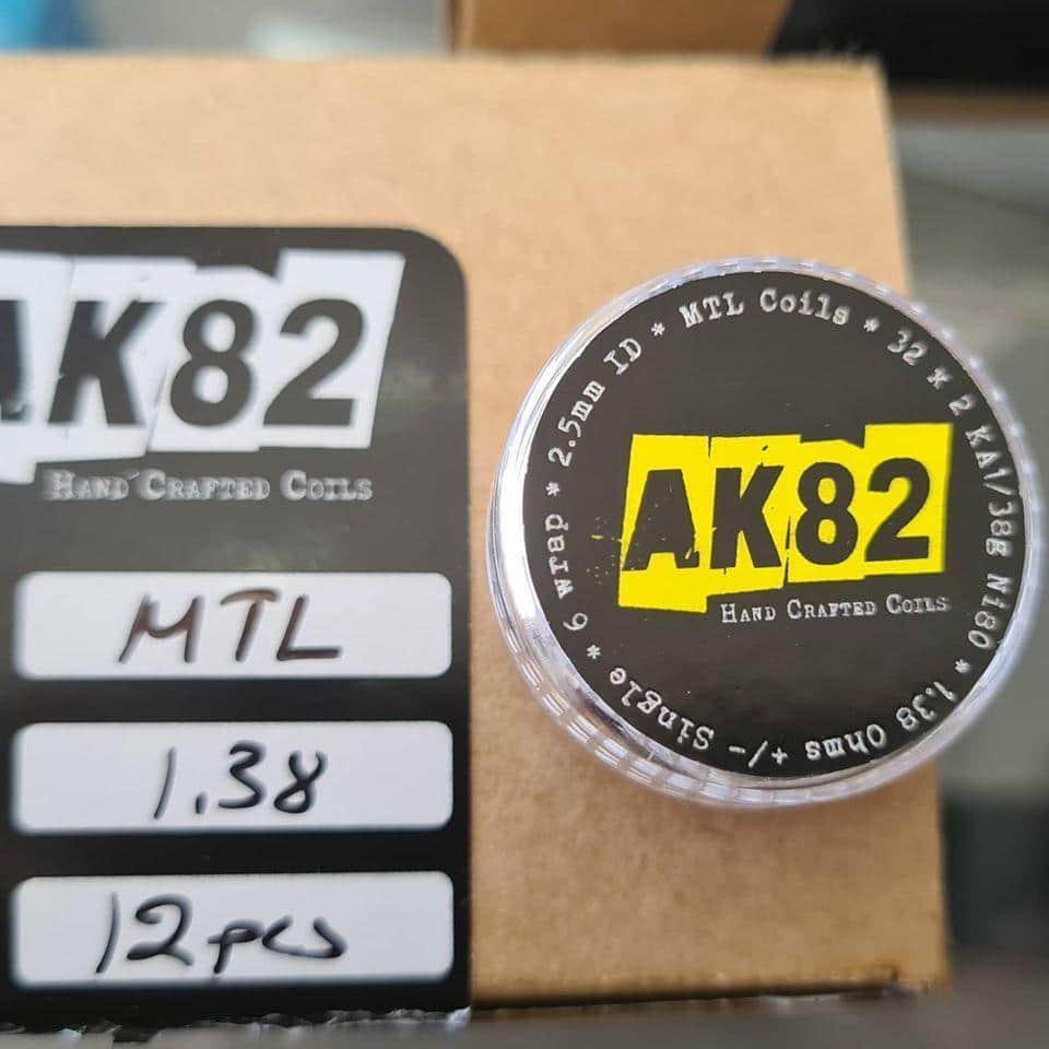 AK82 HAND CRAFTED COILS