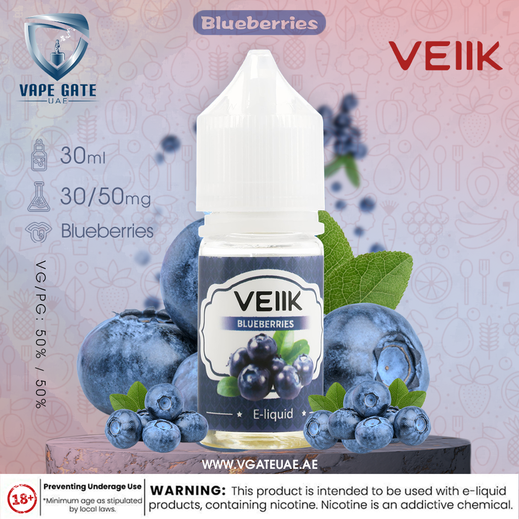 Blueberries 30ml SaltNic by Veiik