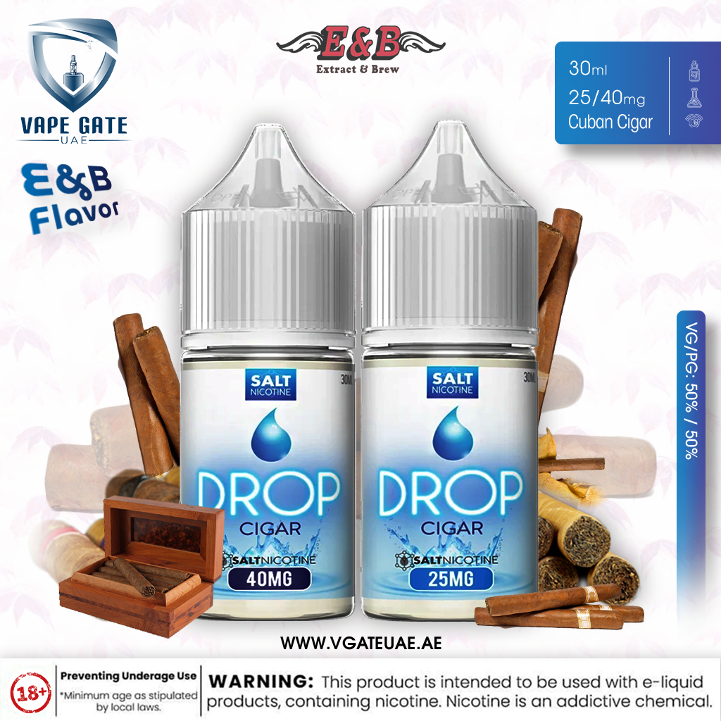 Cigar - Drop 30mL SaltNic by E&B Flavor
