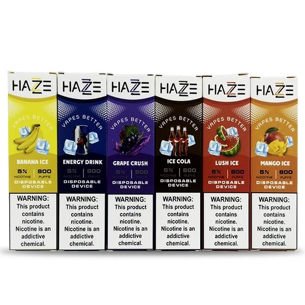 Haze Disposables Pod Device (50mg - 800 Puffs)