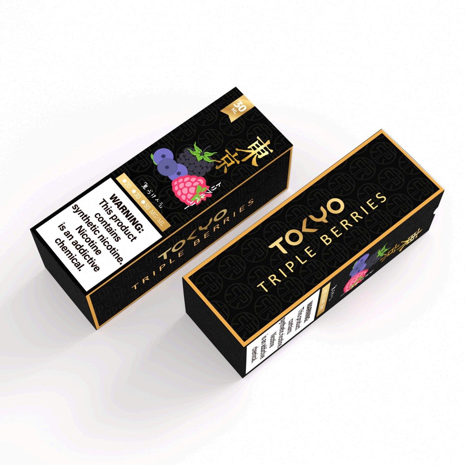 Tokyo Golden Series Triple Berries Saltnic 30ml