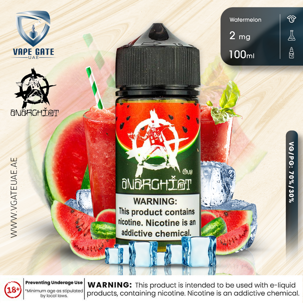 ANARCHIST - WATERMELON 100ML ELIQUID