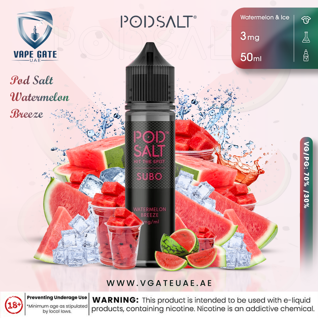 Pod Salt - Watermelon Breeze Eliquid