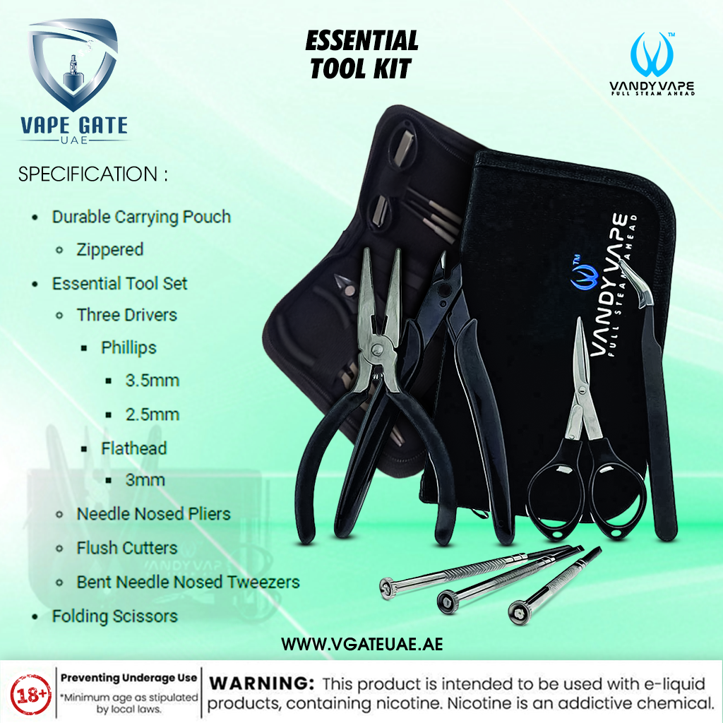 VANDY VAPE - ESSENTIAL TOOL KIT