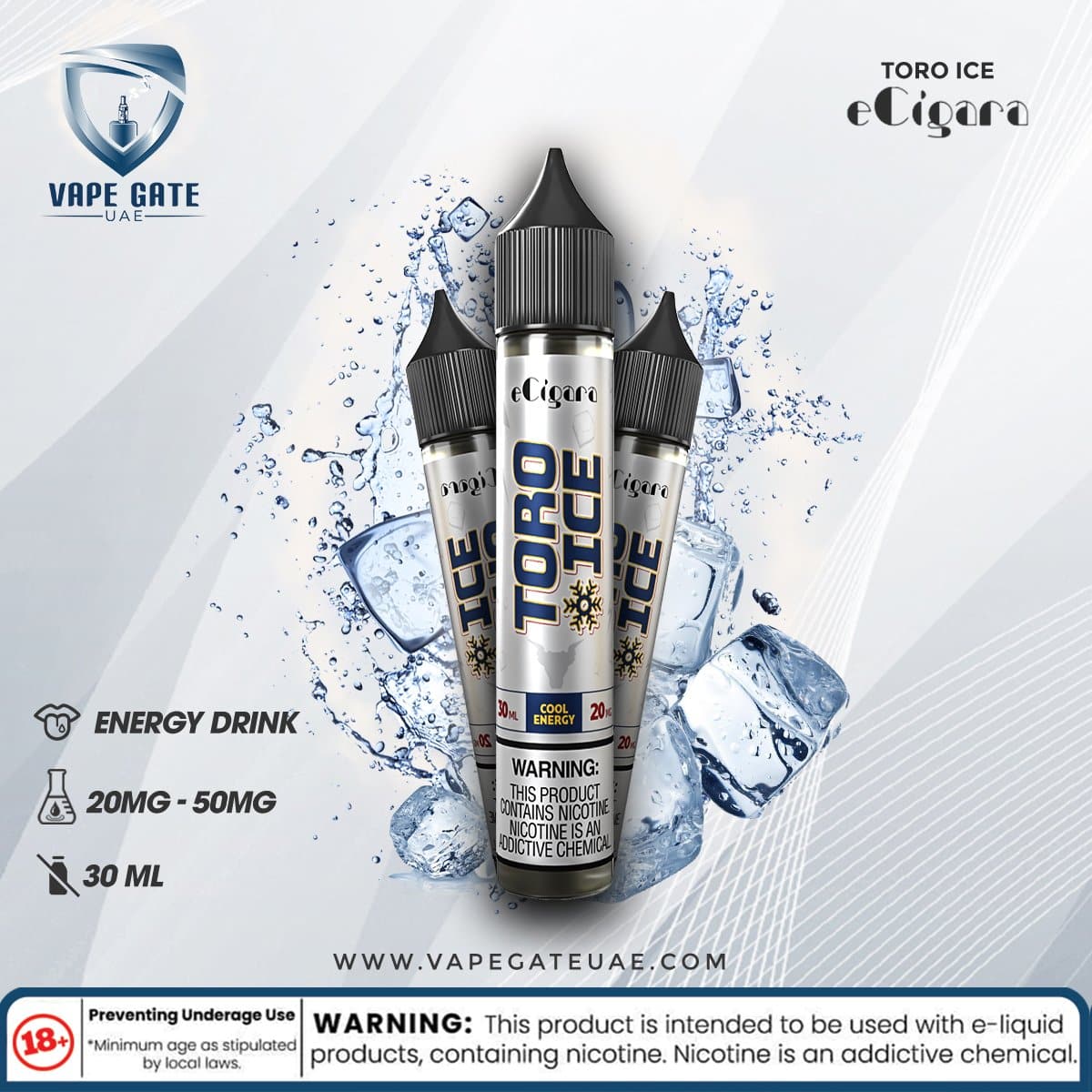 TORO ICE SALT BY ECIGARA