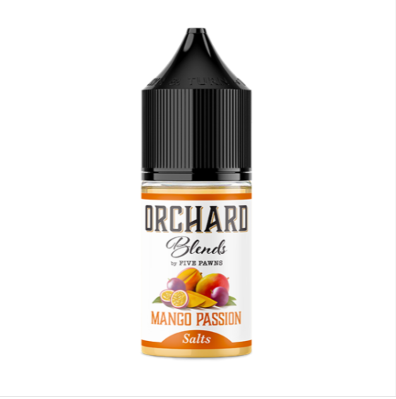 MANGO PASSION – ORCHARD BLEND FRUIT SALTNIC BY FIVE PAWNS