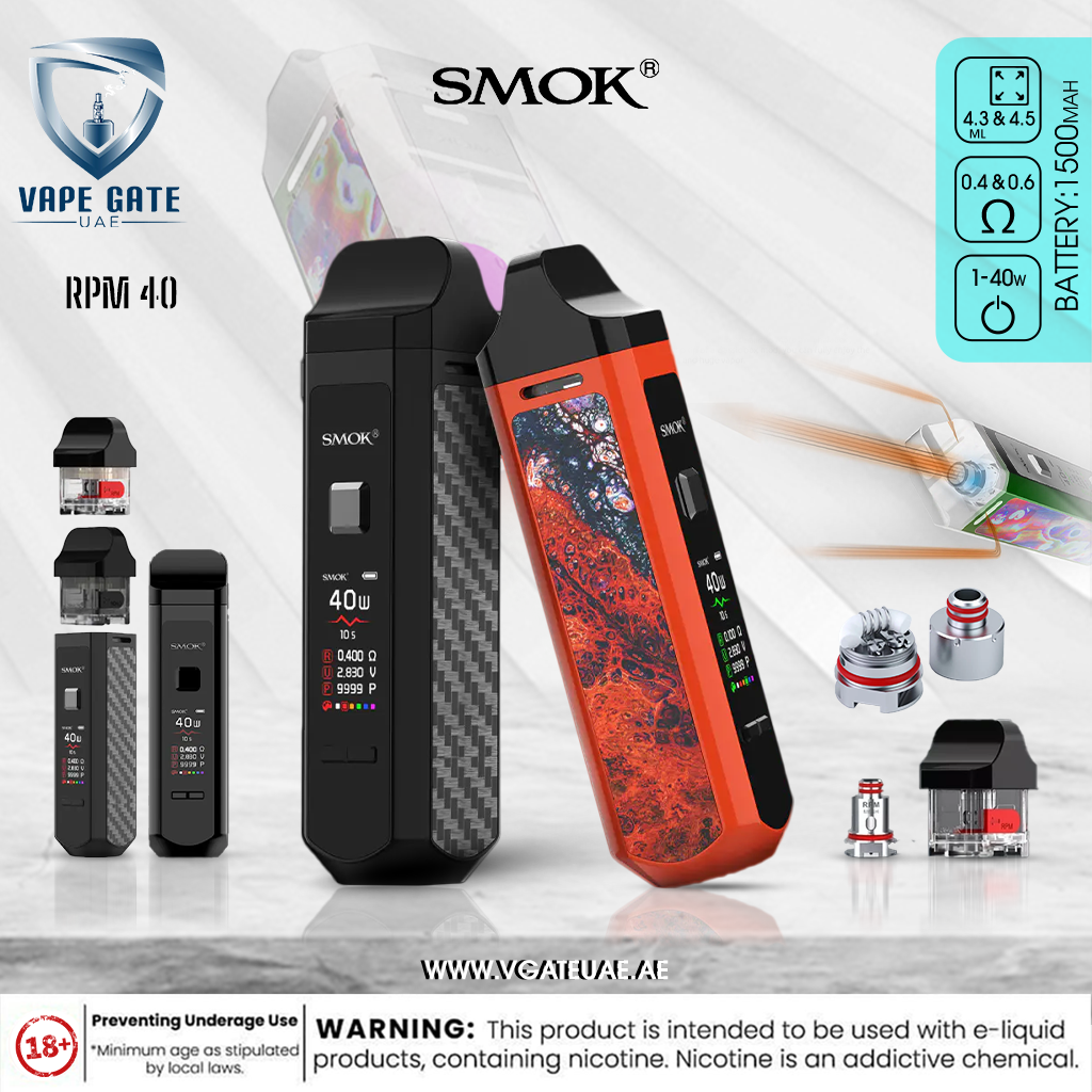 SMOK RPM 40 Pod Kit - 1500mAh