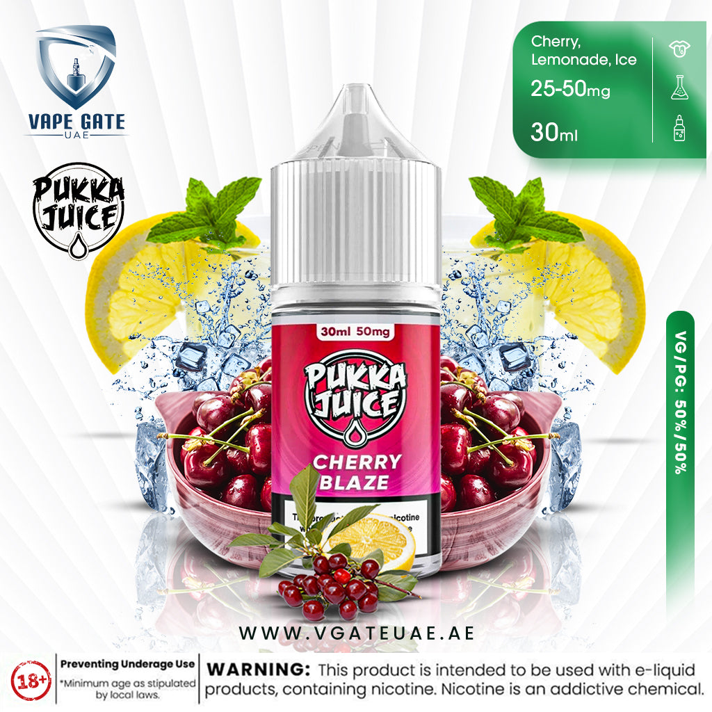 CHERRY BLAZE - BY PUKKA JUICE  30ml SALTNIC