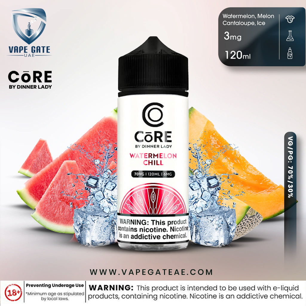 CORE BY DINNER LADY - WATERMELON CHILL (120ML)