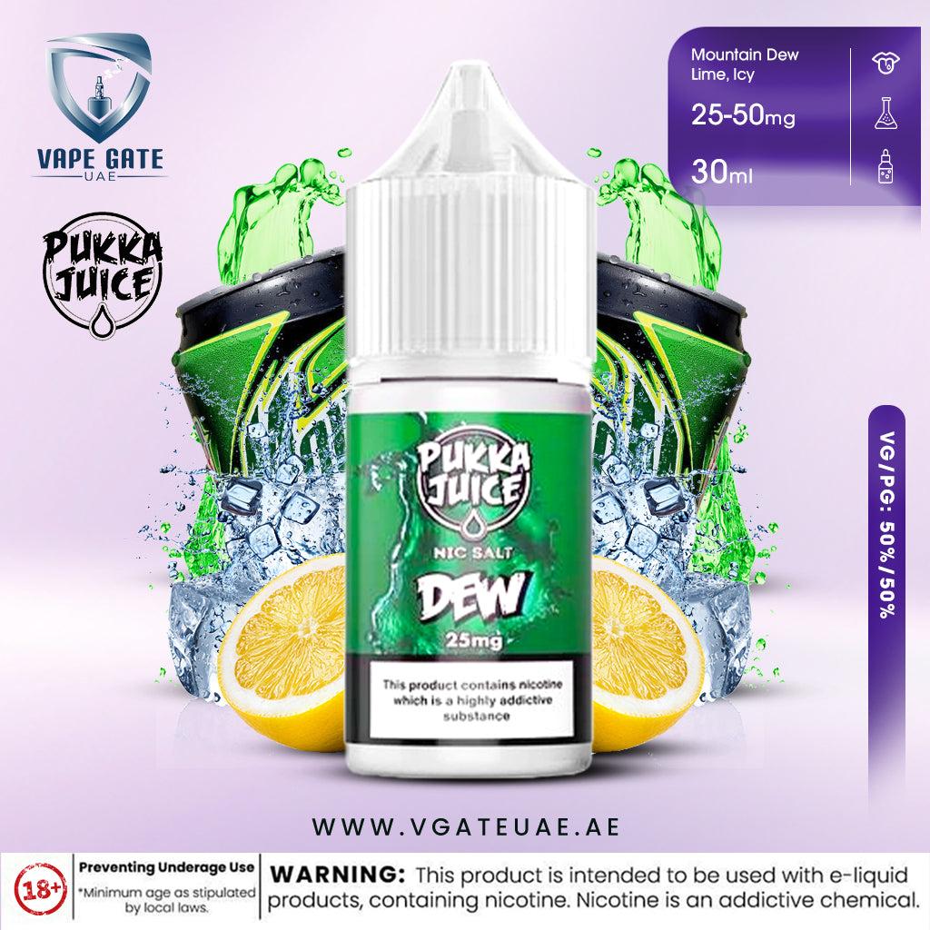 DEW - BY PUKKA JUICE  30ml SALTNIC
