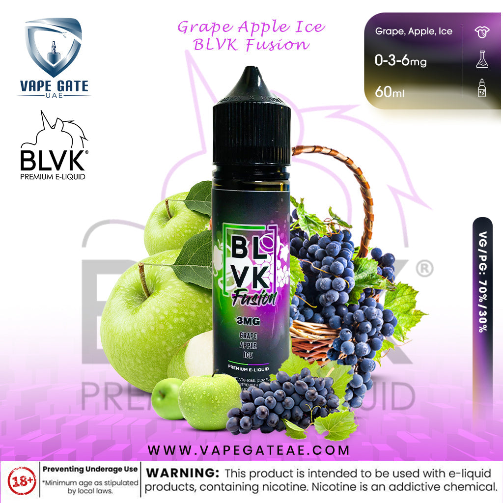 Grape Apple Ice - BLVK Fusion