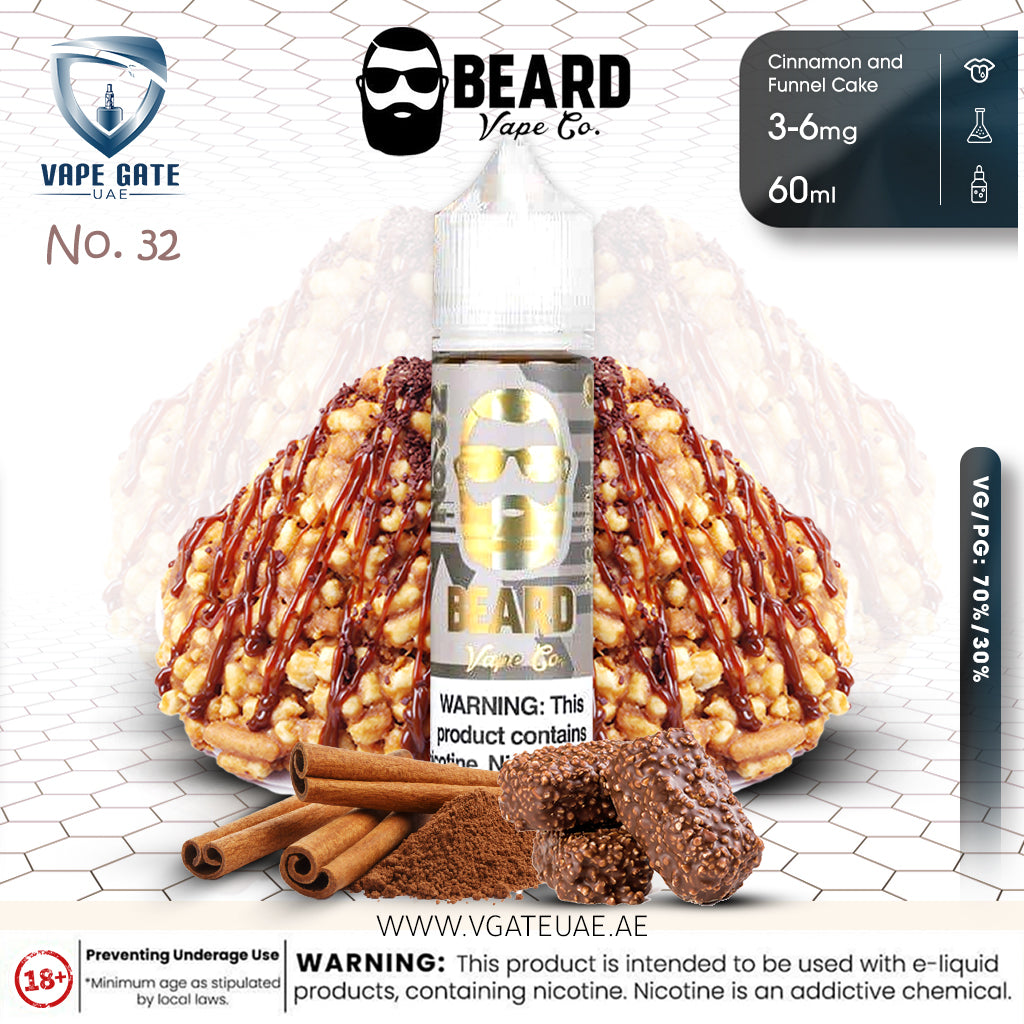 No. 32 60ml E Liquid - Beard Vape Co