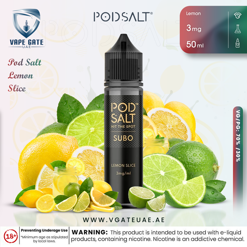 Pod Salt - Lemon Slice Eliquid