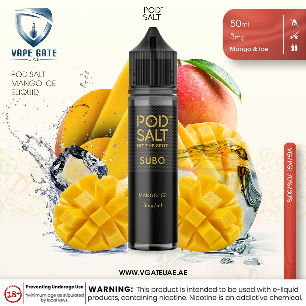 Pod Salt - Mango Ice Eliquid