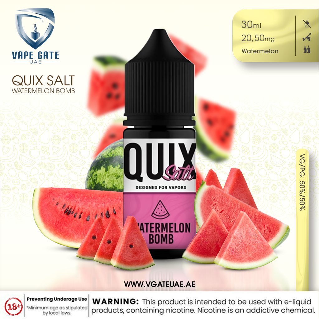 QUIX SALT - WATERMELON BOMB 30ML