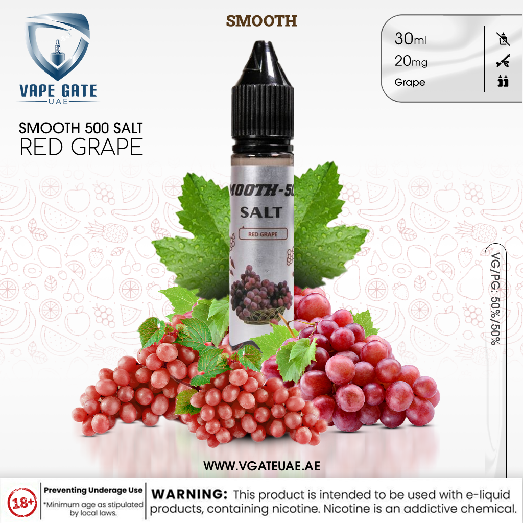 Smooth 500 Salt - Red Grape 30ml