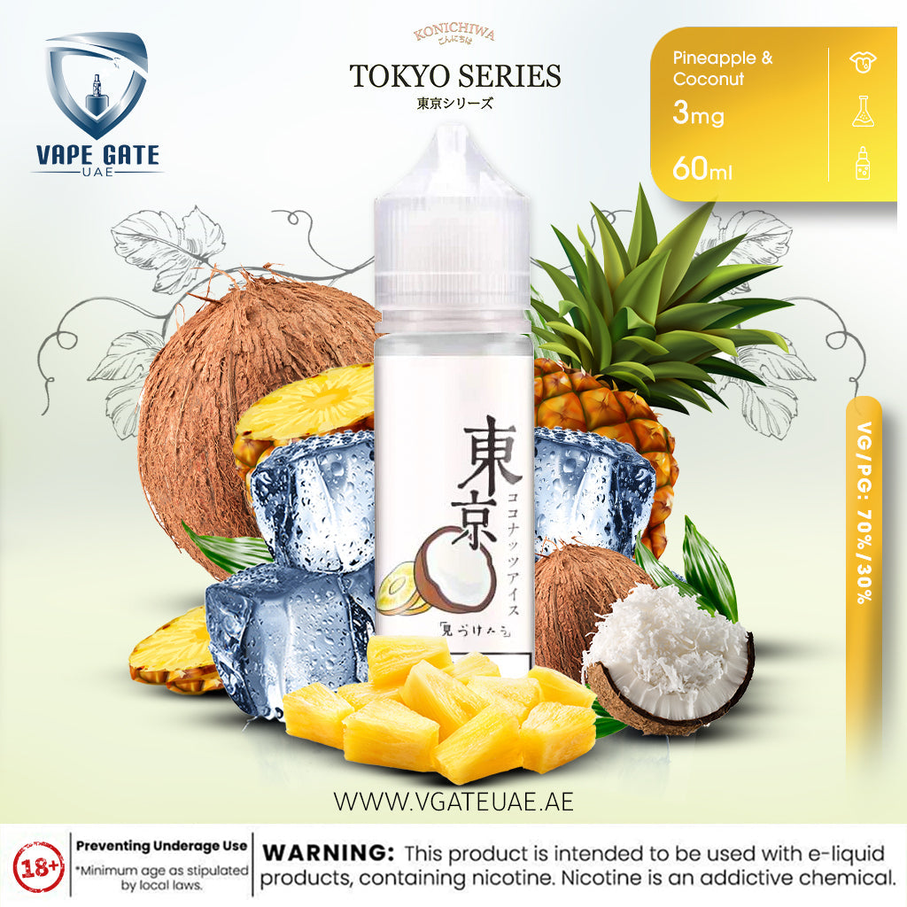 TOKYO Iced Pina Colada E Liquid