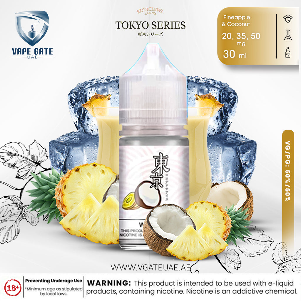 Tokyo Iced Pina Colada Saltnic 30ml