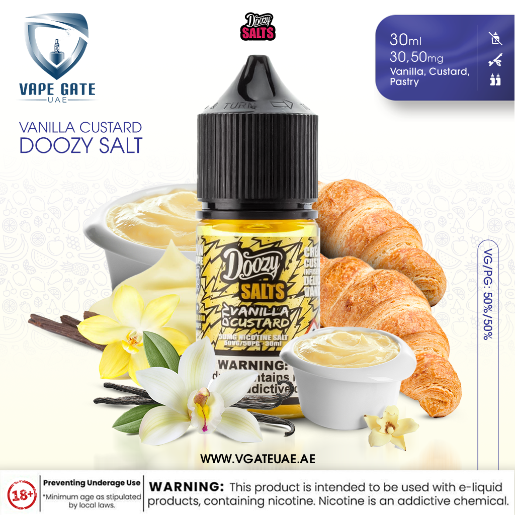 Vanilla Custard - Doozy Salt