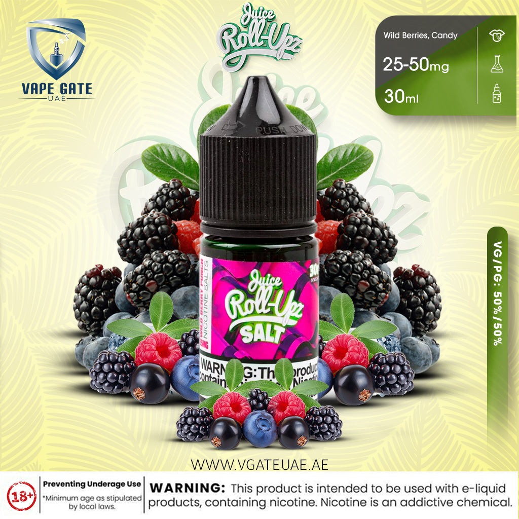 Wild Berry Punch Saltnic - Juice Roll Upz
