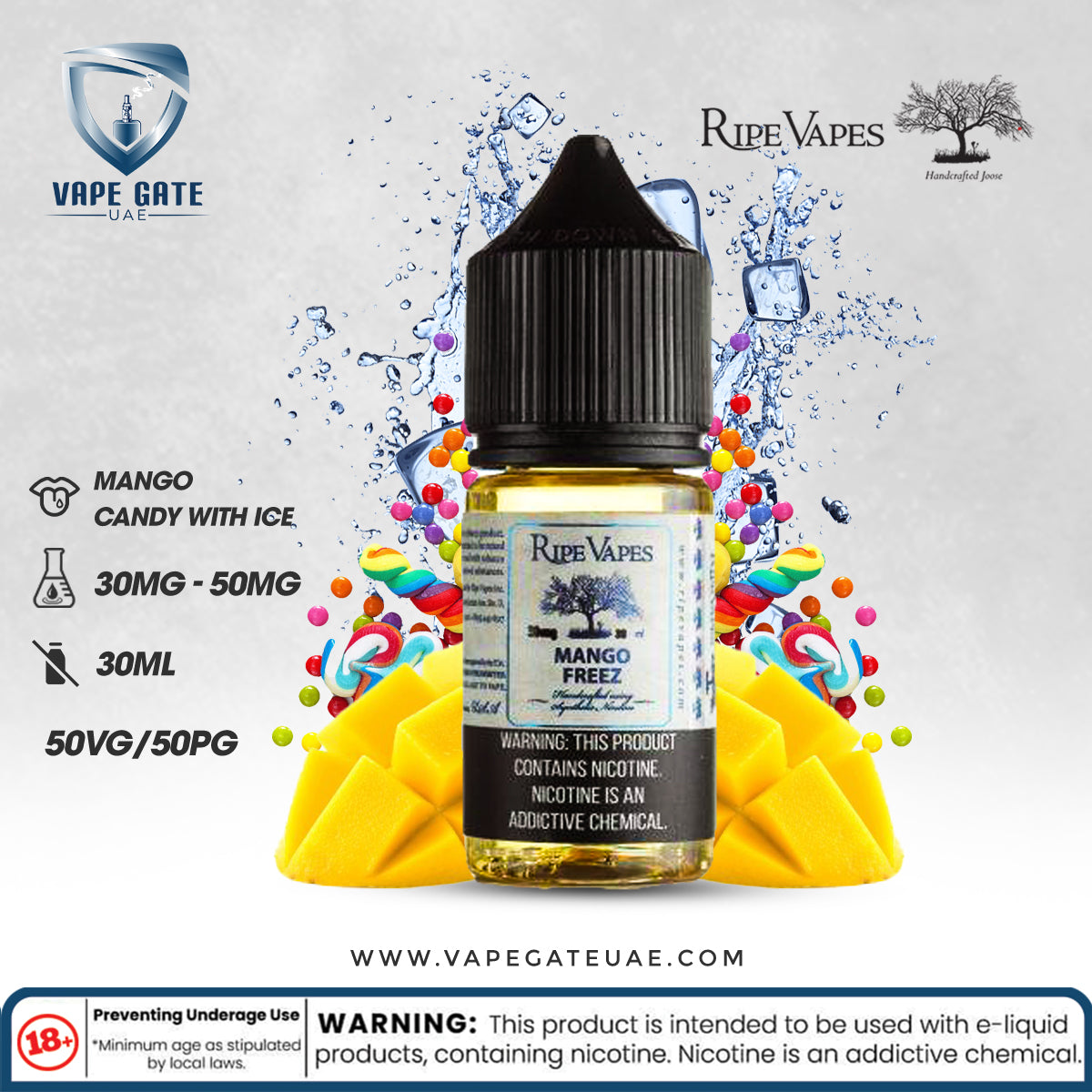 Mango Freez 30ml SaltNic by Ripe Vape