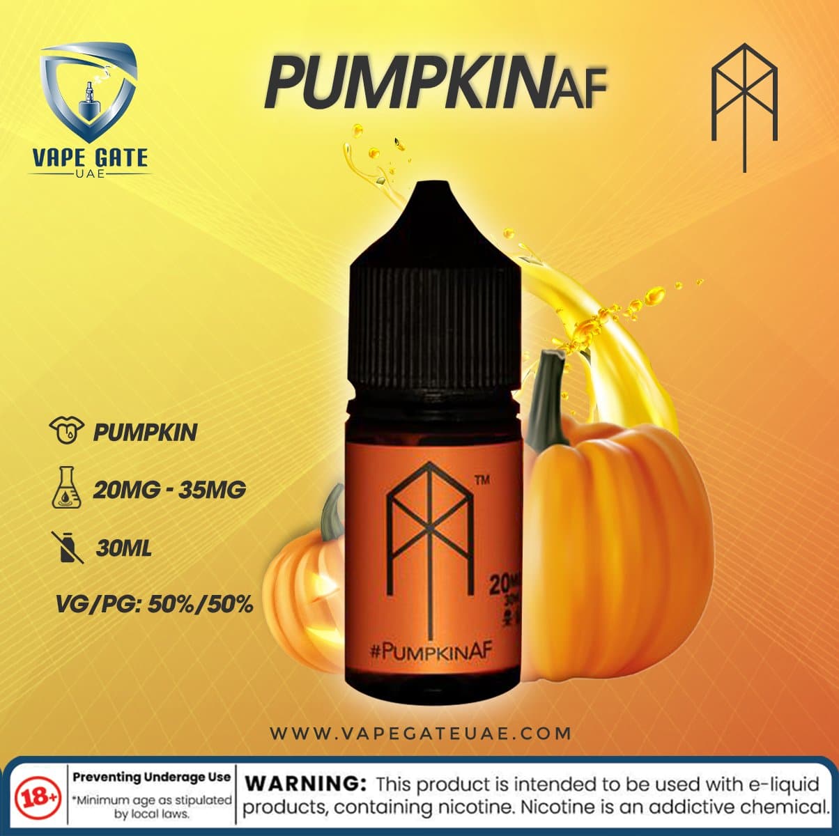 M.terk - Pumpkin AF Saltnic