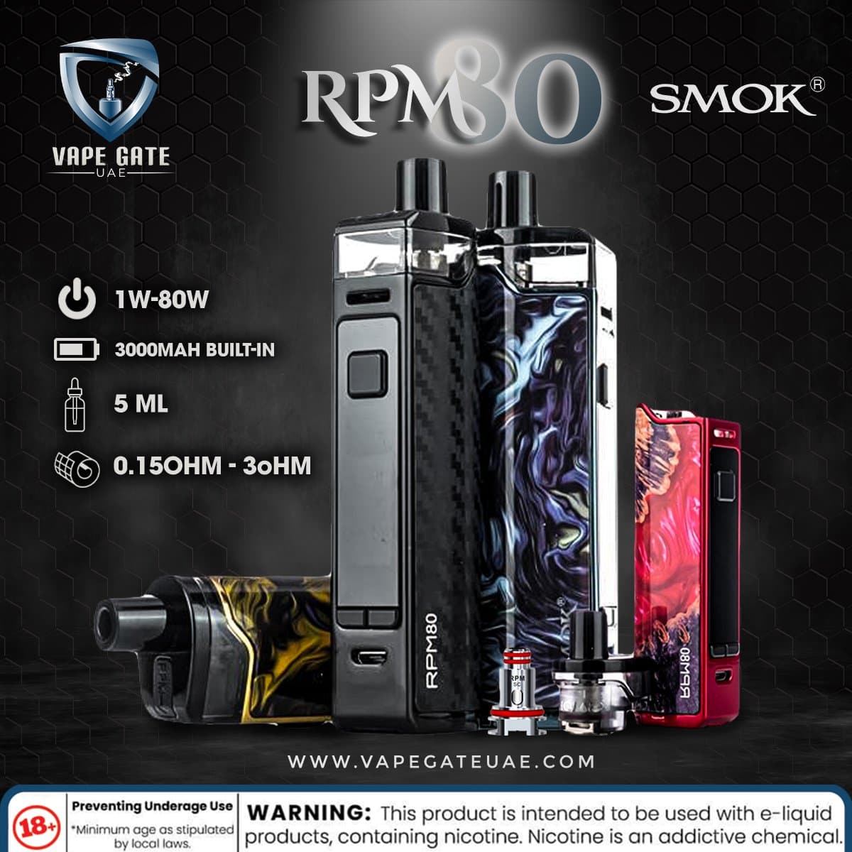 Smok RPM80 Starter Kit