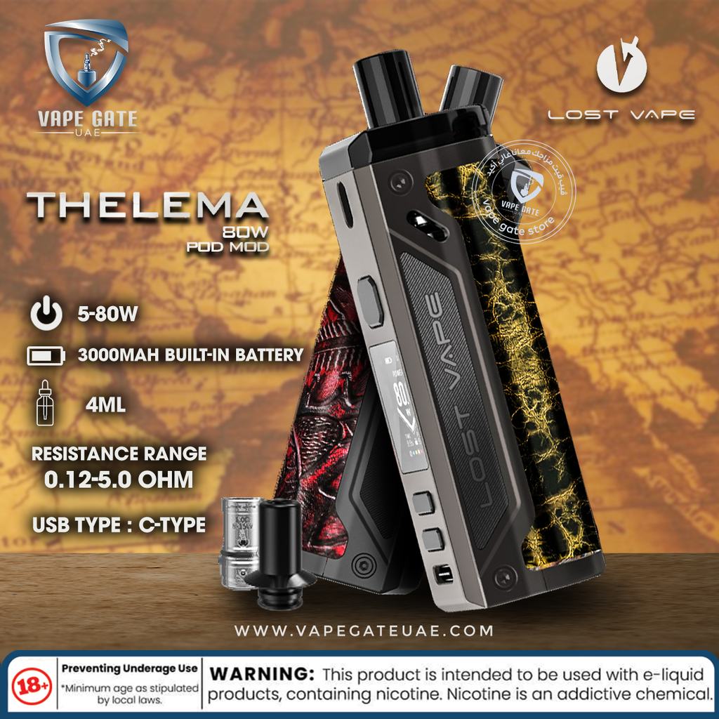 Thelema 80W Pod Mod Kit - by Lost Vape