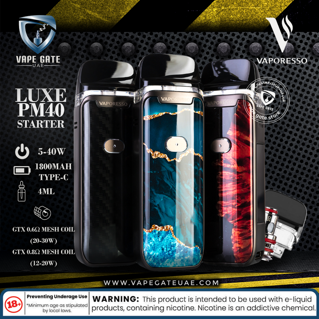 VAPORESSO - LUXE PM40  Starter Kit