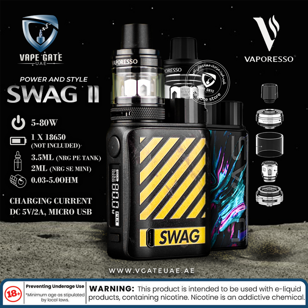Vaporesso Swag 80W Kit with NRG SE Tank