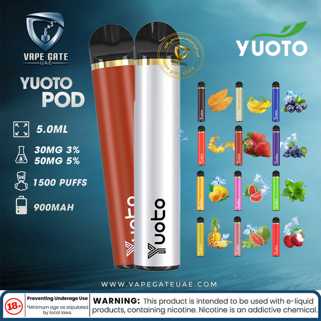 Yuoto Disposable Pod Device (30mg)