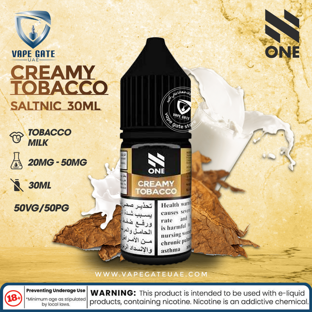 Creamy Tobacco SaltNic 30ml - N One