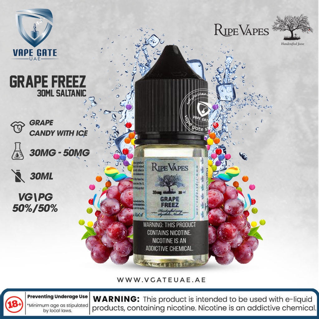 Grape Freez 30ml SaltNic by Ripe Vape