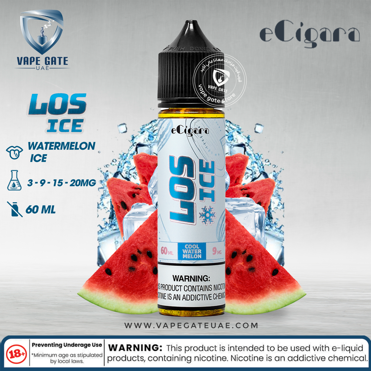 Los Ice E Liquid by eCigara