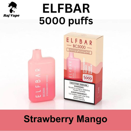 ELFBAR Strawberry Mango 5000 Puffs in Dubai, UAE