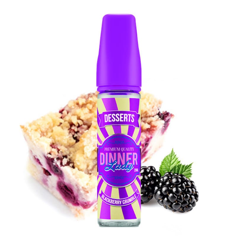Blackberry Crumble  Ejuice - Dinner Lady