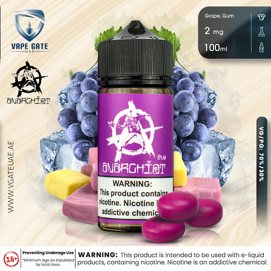 ANARCHIST - PURPLE 100ML ELIQUID