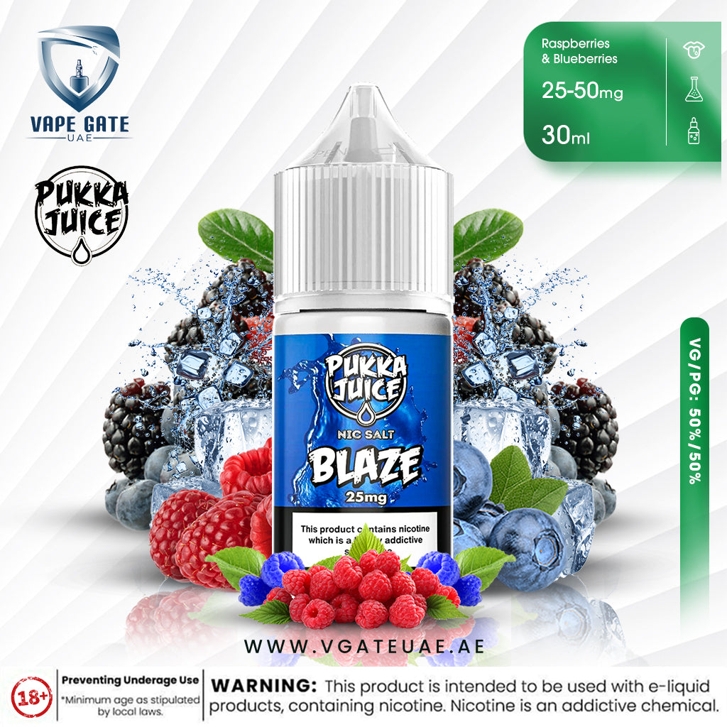 BLAZE - BY PUKKA JUICE  30ml SALTNIC