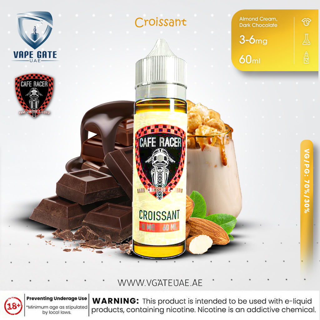 Croissant 60ml By Cafe Racer E-Liquid
