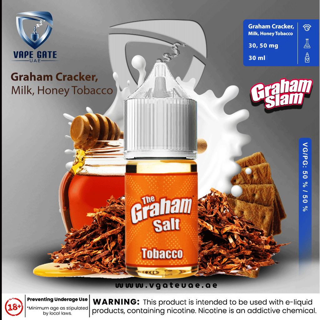 GRAHAM SLAM TOBACCO SALT - THE MAMASAN 30ML