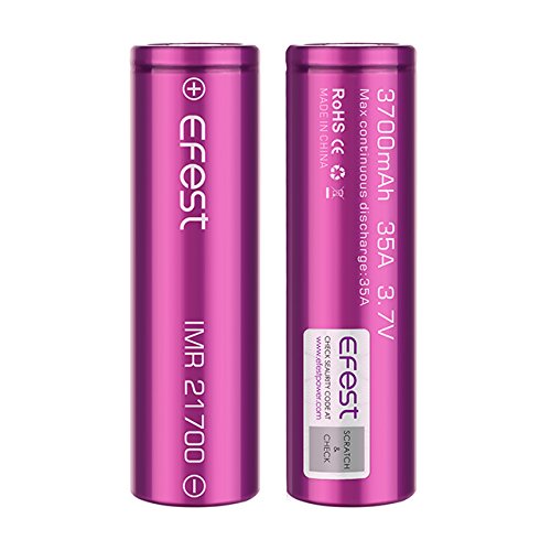 EFEST 21700 3700MAH 35A IMR BATTERY