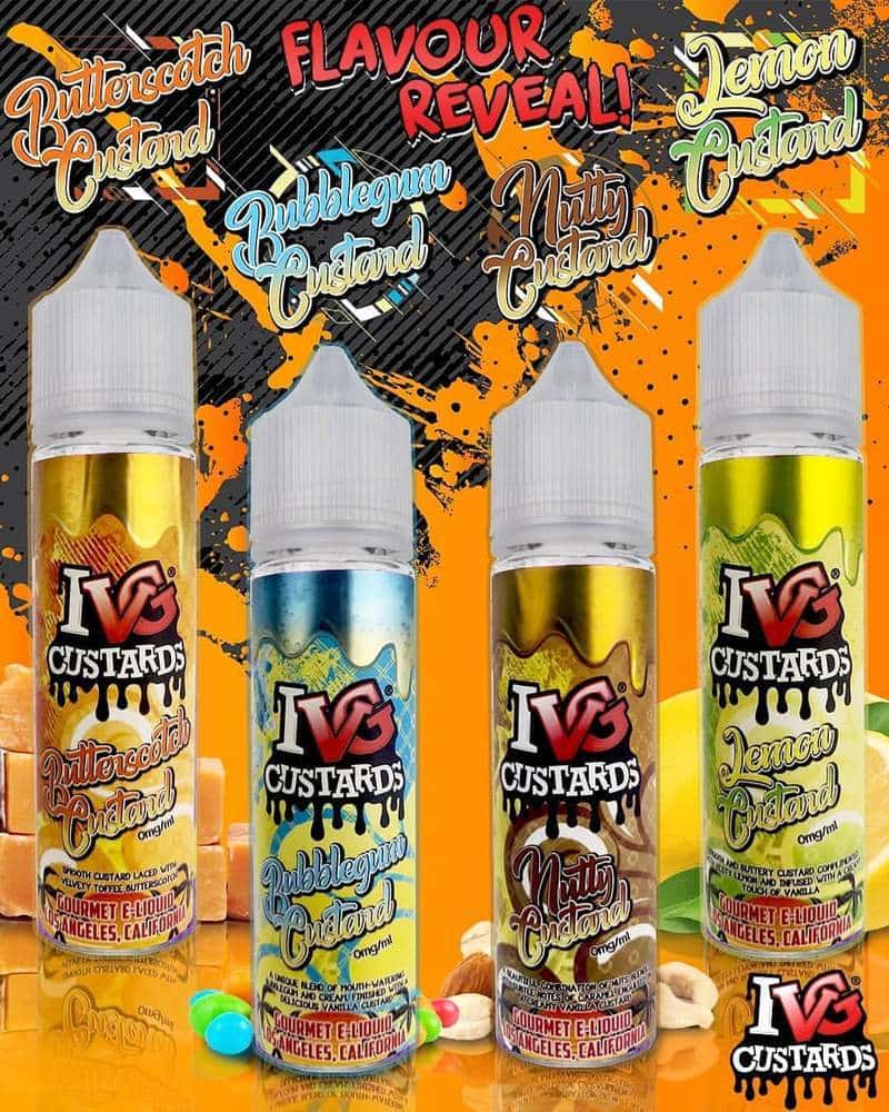 Lemon Custard 60ml E juice by IVG
